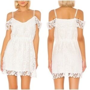 JACK BY BB DAKOTA by Steve‎ Madden 
Take Me Downtown Dress in Off-White